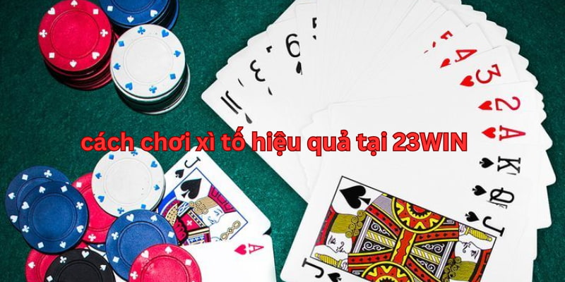 Học cách chơi xì tố và cải thiện kỹ năng với các tips từ 23Win