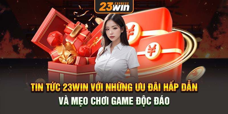 Tin tức 23Win với những ưu đãi hấp dẫn và mẹo chơi game độc đáo